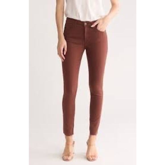AG Adriano Goldschmied Womens The Legging Ankle Super Skinny Jeans Sz 29 Walnut - Picture 1 of 13